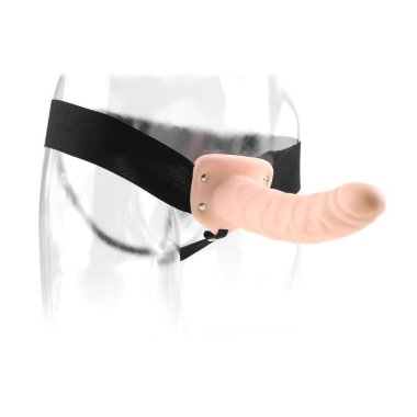 Полый страпон на ремне 8 Hollow Strap-On — Твой Каприз