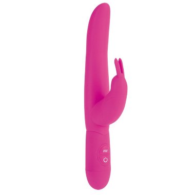 Вибромассажер Хай-Тек S10-Function Silicone Bounding Bunny розовый — Твой Каприз