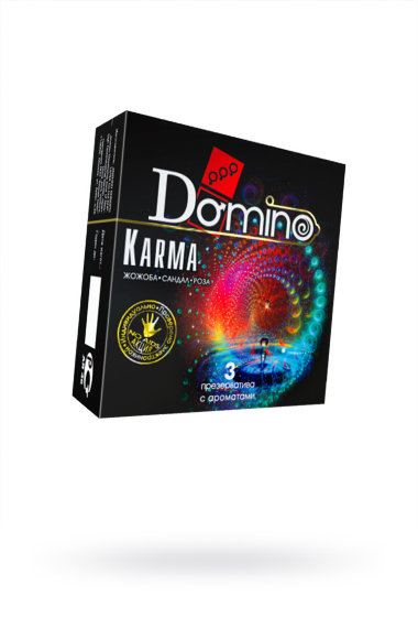 Ароматизированные презервативы Domino Karma №3 — Твой Каприз