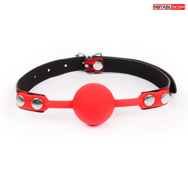 Классический силиконовый бдсм кляп — Твой Каприз