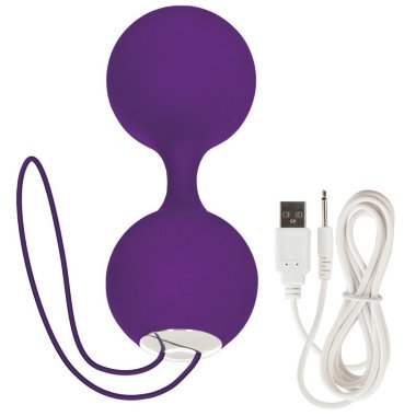 Вагинальные шарики EMBRACE LOVE BALLS PURPLE — Твой Каприз