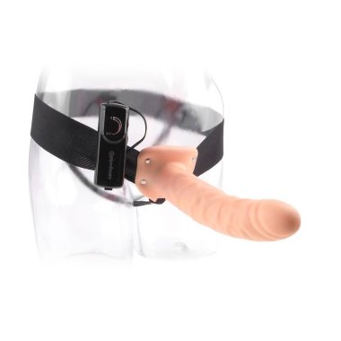 Полый страпон с вибрацией 8 Vibrating Hollow Strap-On — Твой Каприз