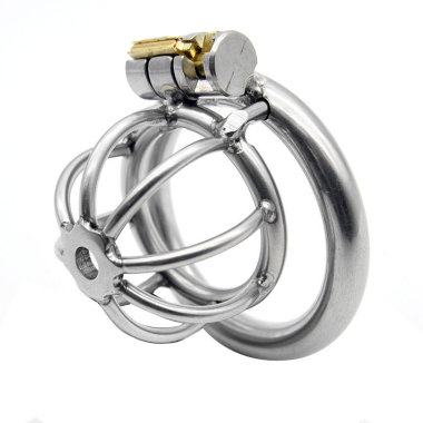 Металлическая маленькая клетка на пенис — Твой Каприз