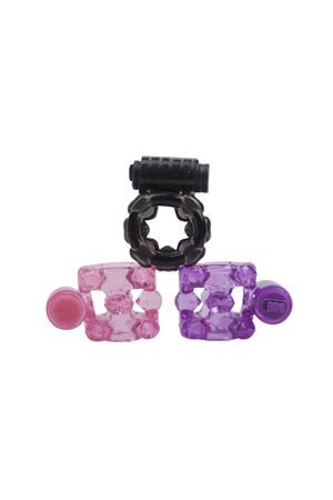 Эротическая насадка Orgasmus III с вибрацией розовая — Твой Каприз