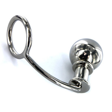 Анальная пробка для продолжительного ношения 4 см — Твой Каприз