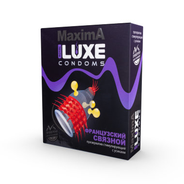 Презервативы Luxe Maxima французский связной — Твой Каприз