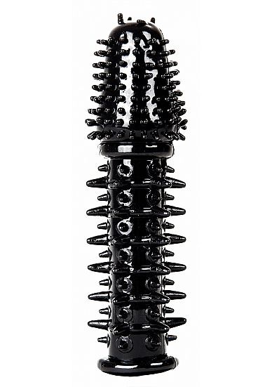 НасадкаThrilfing Silicone-Penis Extension Black фото 1 — Твой Каприз