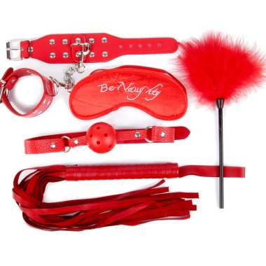 Красный набор БДСМ предметов NOTABU — Твой Каприз