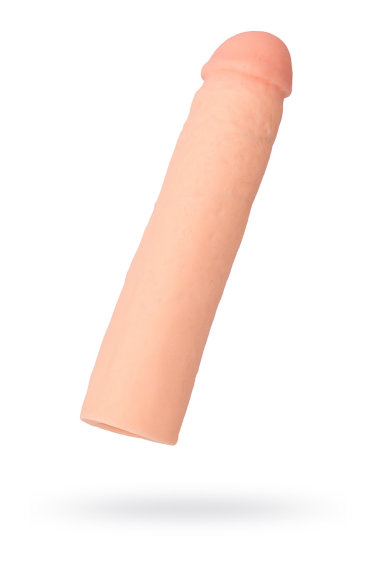 Фаллическая насадка телесного цвета для увеличения XLover — Твой Каприз
