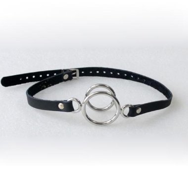 Кляп с двойным кольцом — Твой Каприз