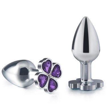 Анальная втулка с кристаллами в основании — Твой Каприз