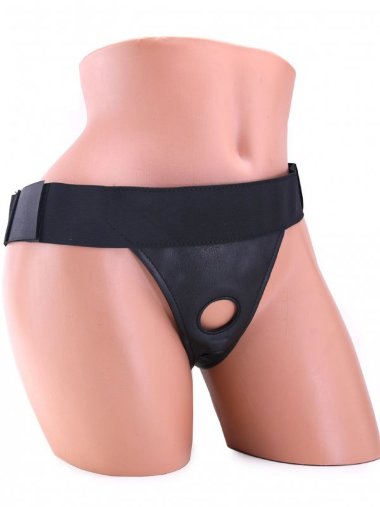 Страпон-трусики Fetish Fantasy Series Crotchless Harness женские для крепления фаллоимитаторов — Твой Каприз