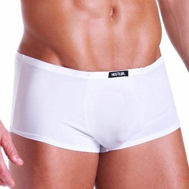 Боксеры HUSTLER FUNDIES белые — Твой Каприз