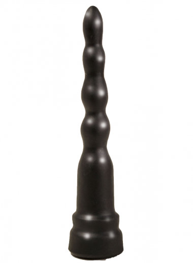 Плаг для простаты черный в ламинате 20 см — Твой Каприз