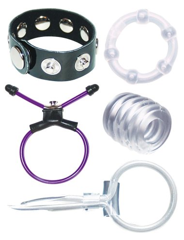 Набор из 5 эрекционных колец и утяжек — Твой Каприз