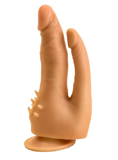 Фаллоимитатор на присоске гелевый двойной — Твой Каприз