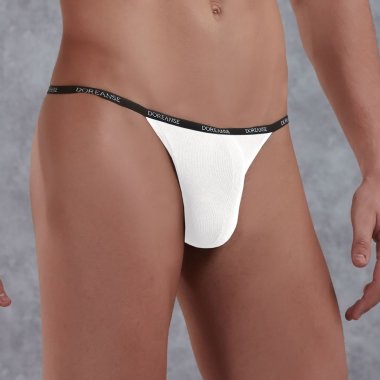 Белые стринги DOREANSE из микромодала — Твой Каприз