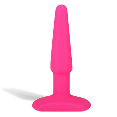 Розовый плаг из ультрабархатистого силикона 4' — Твой Каприз
