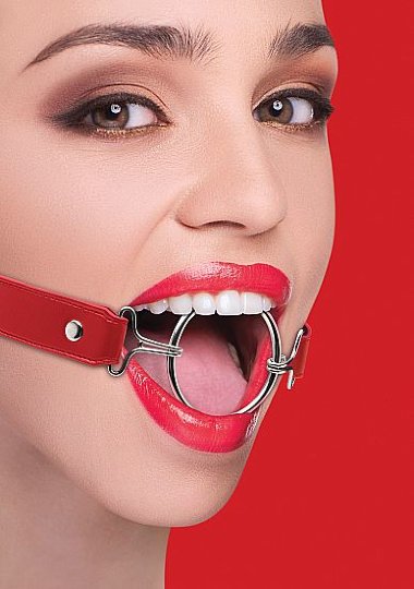 Кляп OUCH! Ring Gag XLRed &mdash; Твой Каприз