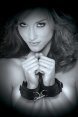 Наручники LUV CUFFS тканевые черные фото 2 — Твой Каприз