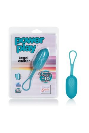 Вибро-яйцо Power play kegel exciter зеленое — Твой Каприз