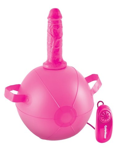 Надувной секс мяч с вибронасадкой Vibrating Mini Sex Ball — Твой Каприз