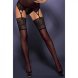 Чулки с широкой цветочной резинкой INTENSA STOCKINGS фото 2 — Твой Каприз