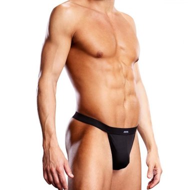 Мужские танга из микрофибры черные — Твой Каприз