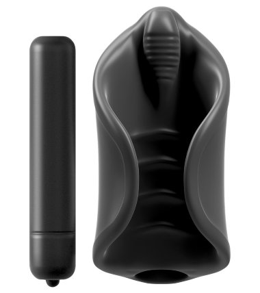 Мастубратор с вибростимуляцией уздечки PDX Elite Vibrating Silicone Stimulator — Твой Каприз