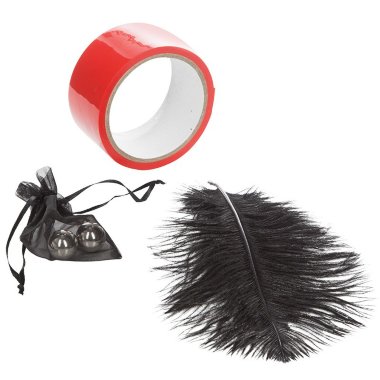 Набор игровой металлические шарики, скотч - лента, перо — Твой Каприз