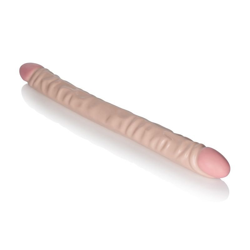 Двухголовый фаллос Veined Double Dongs фото 1 — Твой Каприз