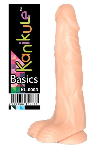 Фаллоимитатор на присоске Kanikule Basics 03 — Твой Каприз