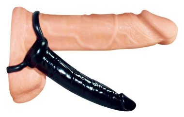 Насадка двойное проникновение с подхватом мошонки Anal Special — Твой Каприз