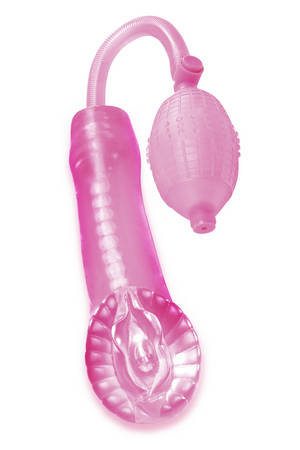 Вагина-мастурбатор Super Cyber Snatch Pump с помпой — Твой Каприз