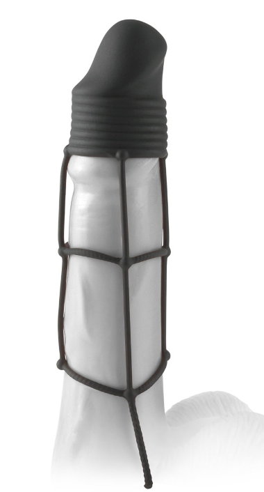 Насадка удлинитель Silicone Performance Extension черная — Твой Каприз