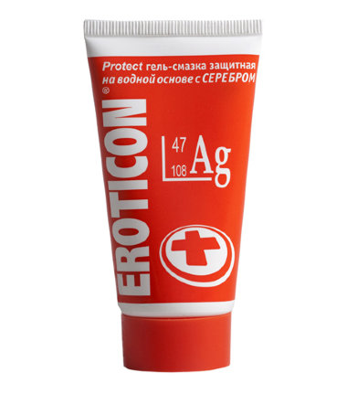 Гель смазка защитная Ag с серебром Eroticon — Твой Каприз