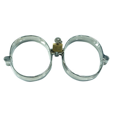 Металлические овальные оковы на навесном замке — Твой Каприз