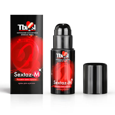 Мужской крем возбуждающий Ты и Я Sextaz-M — Твой Каприз
